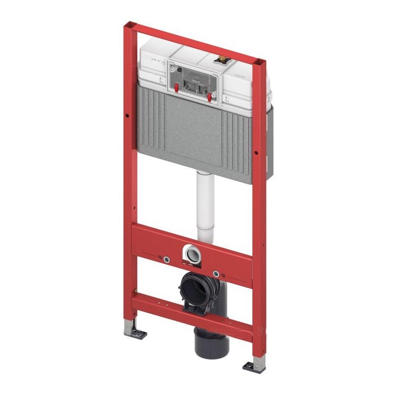 Изображение товара Инсталляция для унитаза TECE Base 9400401 Германия 50 см червоная