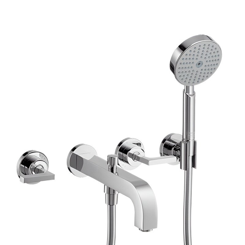 Изображение товара Смеситель Axor Citterio 39448000 с душевым гарнитуром, хром