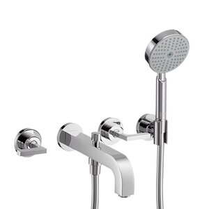 Изображение товара Смеситель для ванны и душа Axor Citterio с душевым гарнитуром хром