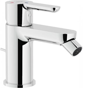 Изображение товара Смеситель Nobili ABC для биде, с донным клапаном, цвет хром глянцевый, AB87119/1CR