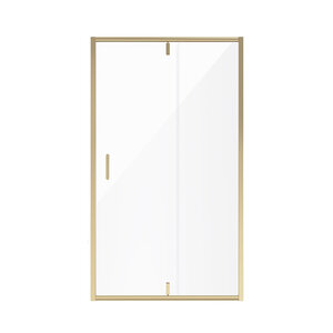 Изображение товара Душевая дверь в нишу Niagara Nova, 110 х 195 см, профиль золото, стекло прозрачное, NG-43-11AG