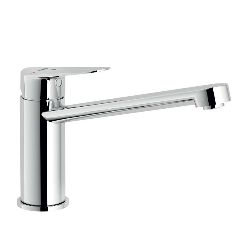 Изображение товара Современный кухонный смеситель Nobili Blues BSE101113/25CR с поворотным изливом