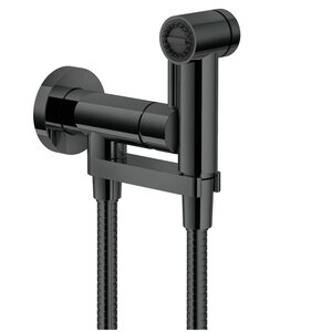 Изображение товара Гигиенический душ Nobili AV00600FLP со смесителем черный глянцевый Италия