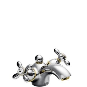 Изображение товара Смеситель для раковины Axor Carlton, 17032090, хром/золото