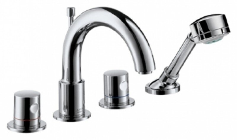 Изображение товара Axor Uno 2 38454000 - смеситель для ванны и душа, хром