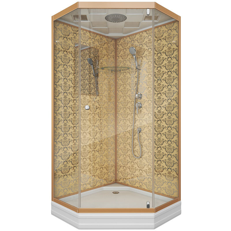 Изображение товара Душевая кабина Niagara Lux 90x90 см с тропическим душем и зеркалом Изображение товара Душевая кабина Niagara Lux 90x90 см с тропическим душем и зеркалом