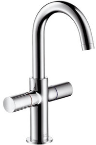 Изображение товара Смеситель для раковины Axor Uno 2, 38045000, с донным клапаном, хром