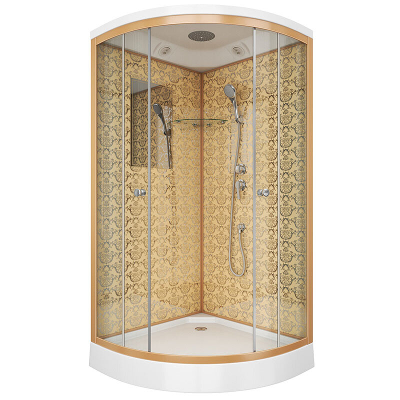 Изображение товара Душевая кабина Niagara Lux 90x90 с тропическим душем и зеркалом Изображение товара Душевая кабина Niagara Lux 90x90 с тропическим душем и зеркалом