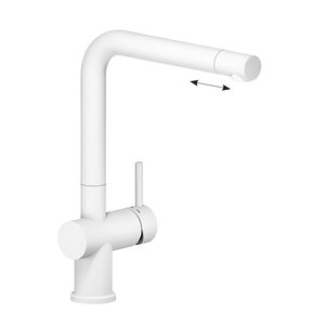 Изображение товара Смеситель Nobili Live LV00113WM, для кухни, цвет белый матовый