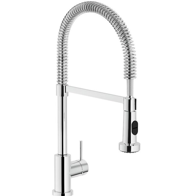 Изображение товара Смеситель Nobili Live LV00300/3IX, для кухни, гибкий, цвет нержавеющая сталь