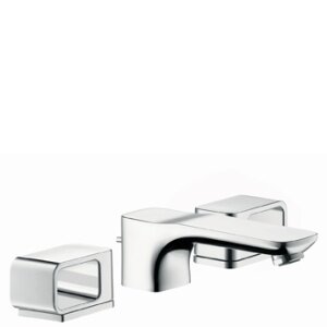 Изображение товара Смеситель для раковины Axor Urquiola, 11041000, с донным клапаном, хром 