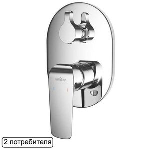 Изображение товара Смеситель Excellent Clever ARAC.4145CR для душа, встраиваемый, хром