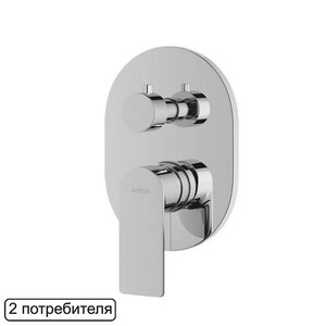 Изображение товара Смеситель Excellent Glad ARAC.1145CR для душа, встраиваемый, хром