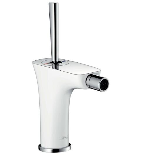 Изображение товара Смеситель для биде Hansgrohe PuraVida, 15270400, белый/хром Изображение товара Смеситель для биде Hansgrohe PuraVida, 15270400, белый/хром