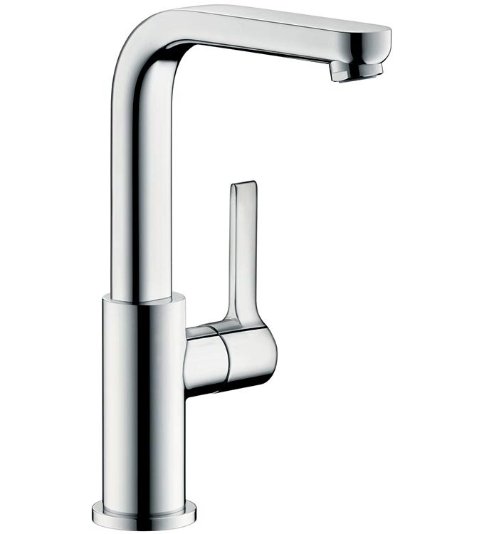 Изображение товара Смеситель для раковины Hansgrohe Metris S, 31161000, высокий, хром