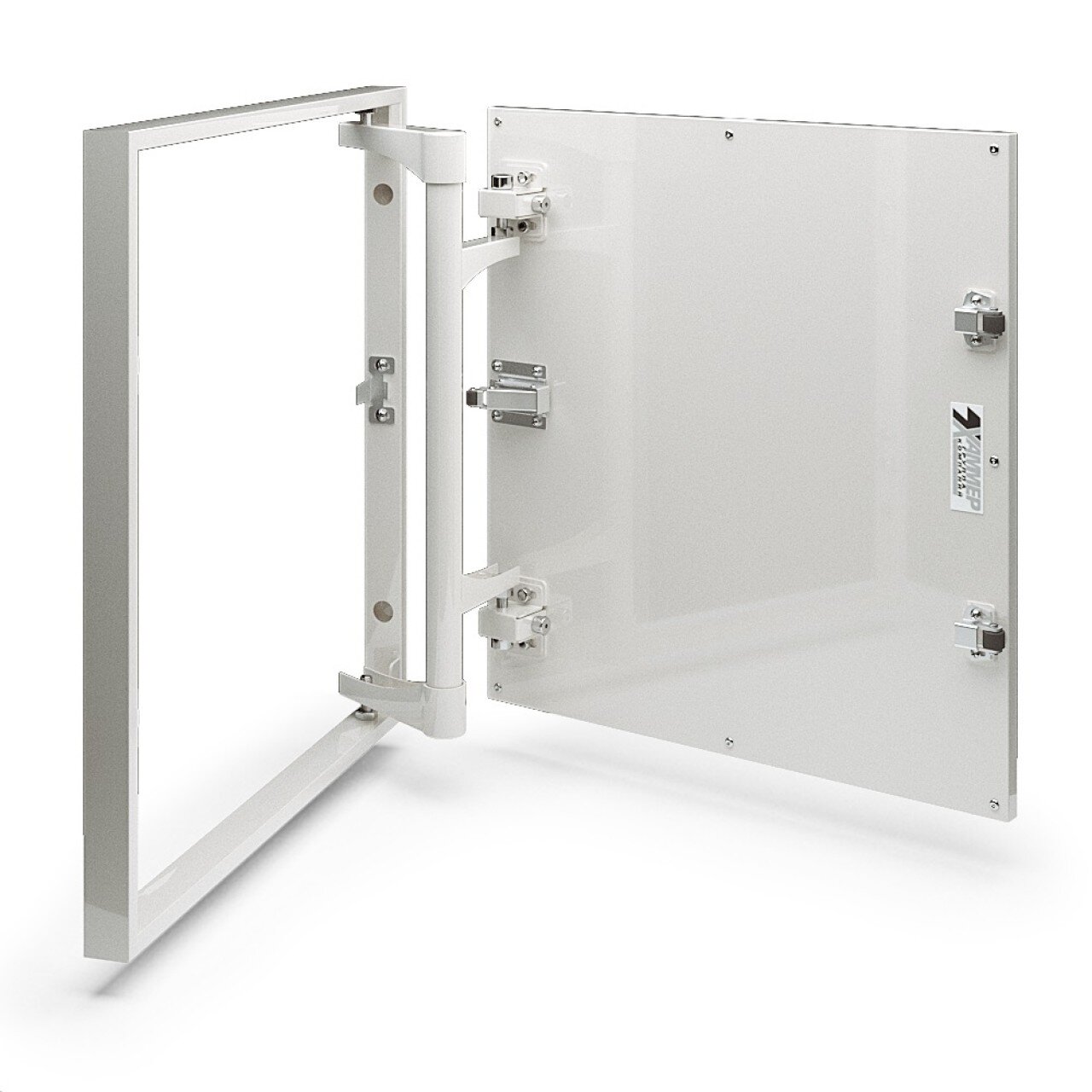 Изображение товара Сантехнический люк Хаммер Стил 20x40 под плитку водонепроницаемый Россия