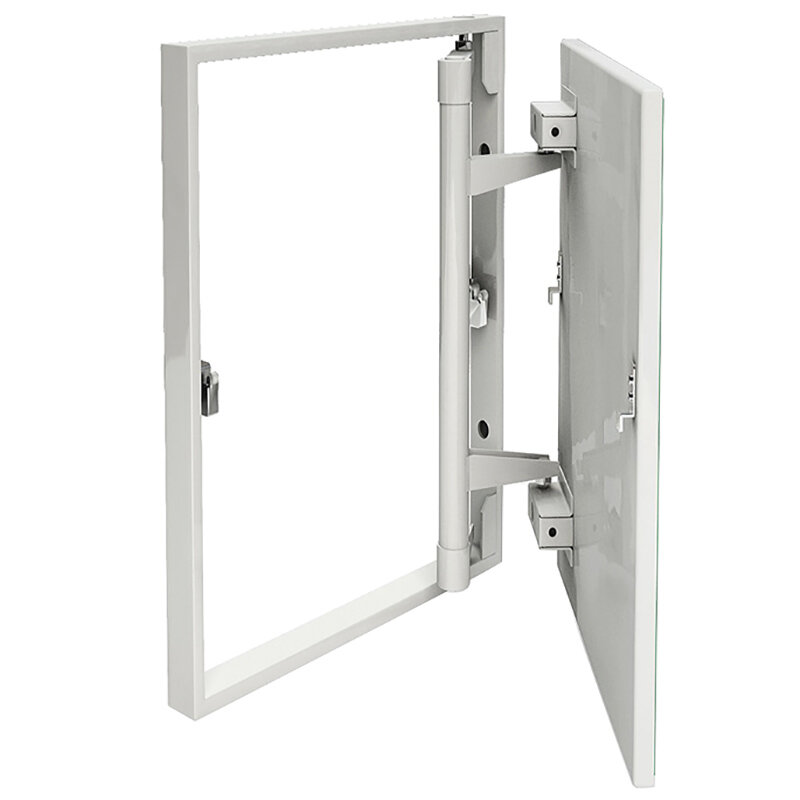 Изображение товара Сантехнический люк Хаммер Стил 60x80 см под плитку в стену Россиия