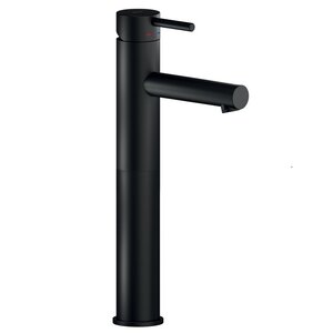 Изображение товара Современный однорычажный смеситель Nobili Live LV00428/2BM черный матовый для раковины