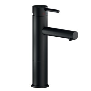 Изображение товара Смеситель Nobili Live LV00458/2BM, для раковины, с донным клапаном, цвет черный матовый