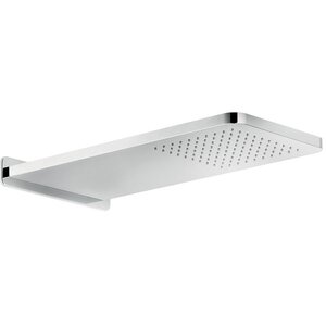 Изображение товара Верхний душ Nobili с шарнирным соединением, 59 х 27 см, 1 режим струи, цвет хром, AD139/131CR