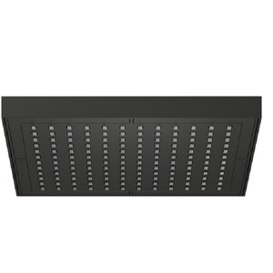 Изображение товара Верхний душ Nobili с шарнирным соединением, 20 см, 1 режим струи, цвет черный матовый, AD139/17CBM