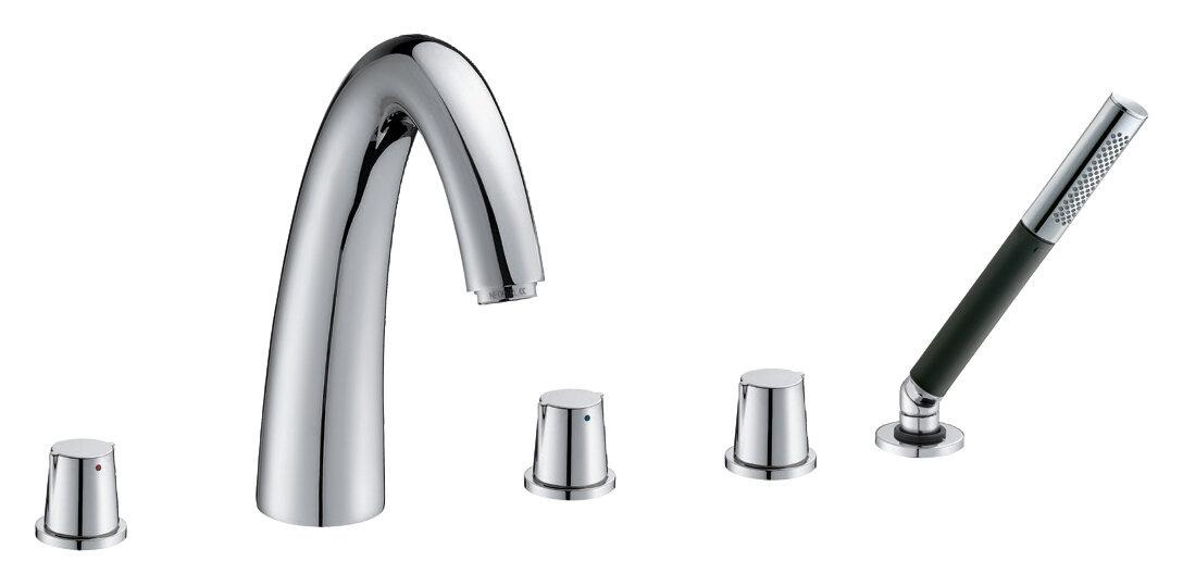 Изображение товара Смеситель Jacob Delafon Elevation E18876 для ванны и душа, хром, Франция