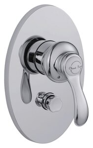 Изображение товара Смеситель Jacob Delafon Fairfax E98722-CP для ванны и душа, встраиваемый, хром