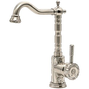 Изображение товара Смеситель Milacio Villena MC.509.SL для кухонной мойки, без донного клапана, цвет серебро