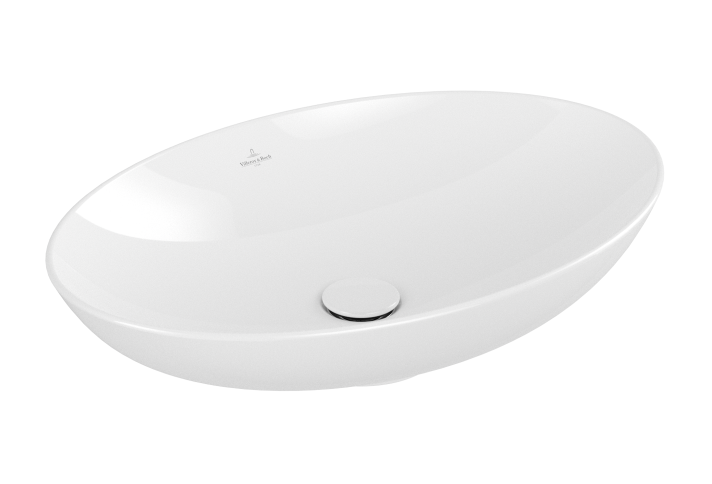 Изображение товара Раковина Villeroy&Boch Loop & Friends 62 см накладная, альпийский белый, 4A480001