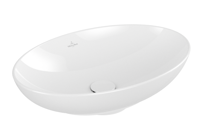Изображение товара Раковина Villeroy&Boch Loop & Friends 56 см накладная, альпийский белый, 4A470001