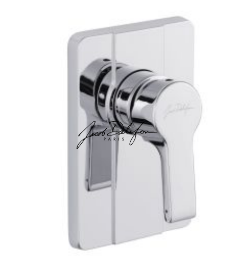 Изображение товара Смеситель Jacob Delafon Singulier E10880-4-CP для душа встраиваемый, внешняя часть