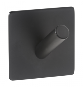 Изображение товара Крючок Bemeta Easy 163106260 черный настенный квадратный из металла