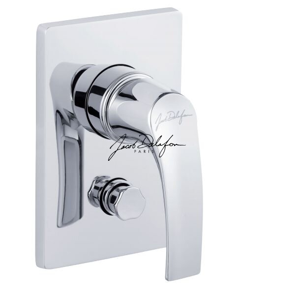 Изображение товара Смеситель Jacob Delafon Symbol E98724-CP для ванны и душа, встраиваемый, внешняя часть