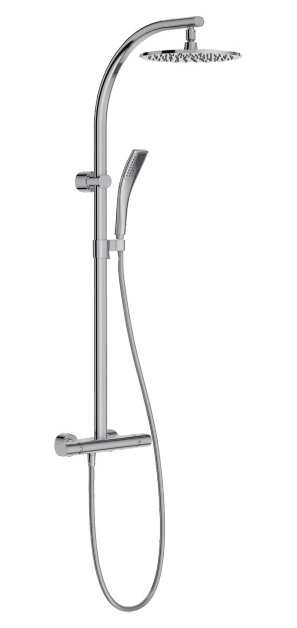 Изображение товара Душевая система Jacob Delafon Talan с термостатом, хром, Франция
