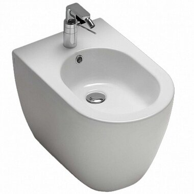 Изображение товара Биде напольное Hatria Fusion Y0U6 01 белое для ванных комнат