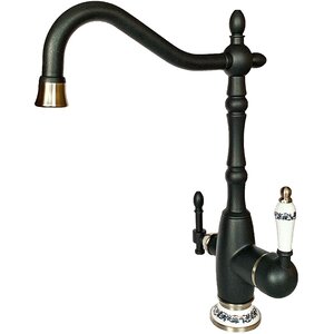 Изображение товара Смеситель Milacio Castellon Ceramic MC.514.ASN для кухонной мойки с подключением к фильтру, цвет антрацит/сатин