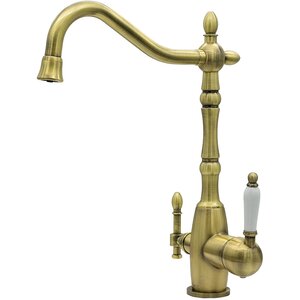 Изображение товара Смеситель для кухонной мойки Milacio Castellon Ceramic MC.515.BR с подключением к фильтру, цвет бронза