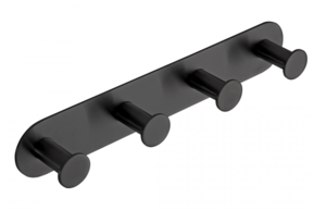 Изображение товара Вешалка Bemeta Easy 163106390, с 4 крючками, черный