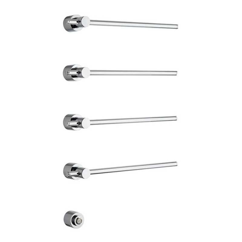 Изображение товара Электрический полотенцесушитель Margaroli Sole 622CR 65 см хром с сухим ТЭН Италия