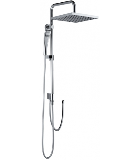 Изображение товара Душевой гарнитур Jacob Delafon Eo E11716-CP с верхним душем и хромом