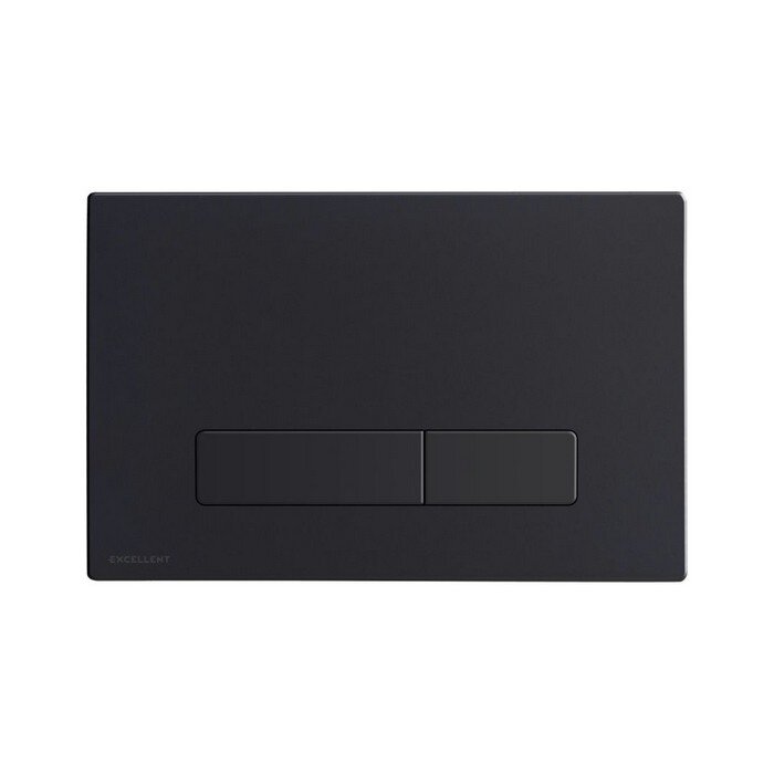 Изображение товара Клавиша смыва Excellent Aurro INEX.AU230.150.BL черный матовый двухрежимная