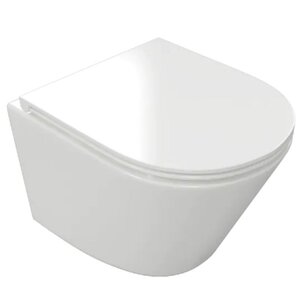 Изображение товара Унитаз подвесной Excellent Joker CENL 4504 470 WH безободковый с системой Power Rim