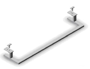 Изображение товара Полотенцедержатель для раковины Jacob Delafon Rythmik E4121-CP, 60 см, хром