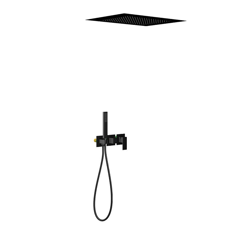Изображение товара Встроенная душевая система Timo Selene SX-2129/03SM черный премиум монтаж