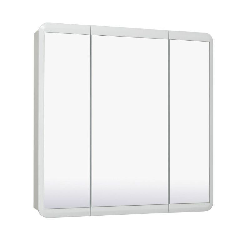 Изображение товара Зеркальный шкаф Runo Эрика 80 белый без подсветки для ванной комнаты