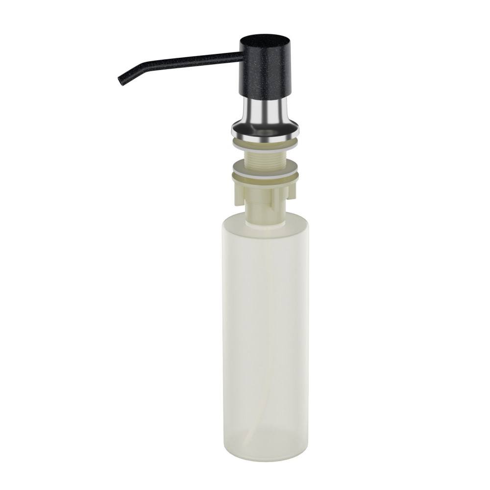 Изображение товара Дозатор встраиваемый Ulgran черный U-01-308 для моющего средства Изображение товара Дозатор встраиваемый Ulgran черный U-01-308 для моющего средства