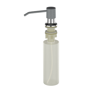 Изображение товара Дозатор встраиваемый для моющего средства Ulgran темно-серый, U-01-309