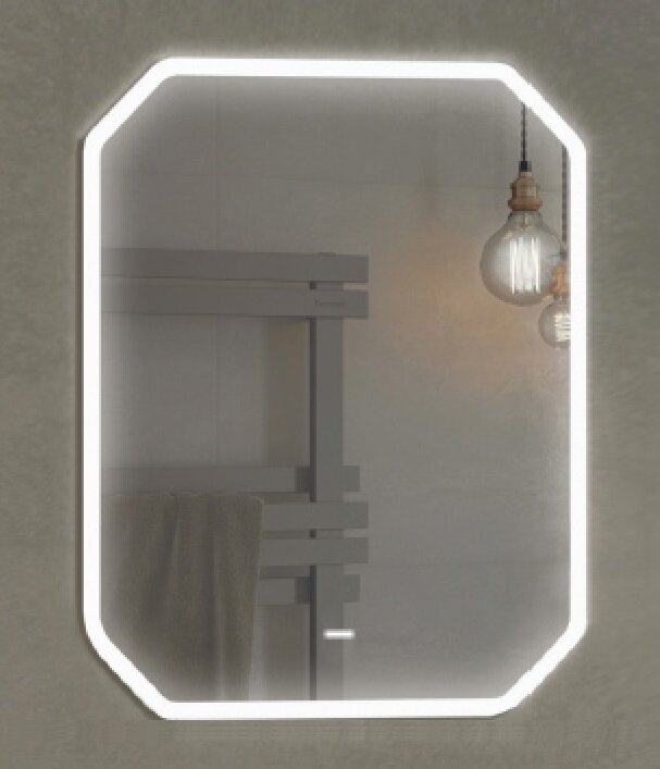 Изображение товара Зеркало Comfortу Колеус-65, LED подсветка, бесконтактный сенсор, белый, 00-00005259 (00-00005259CF)