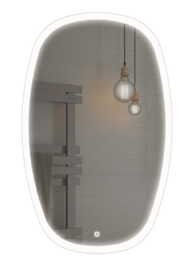 Изображение товара Зеркало Comfortу Космея, 50 см, LED подсветка, сенсорный выключатель, белый, 00-00005260 (00-00005260CF)