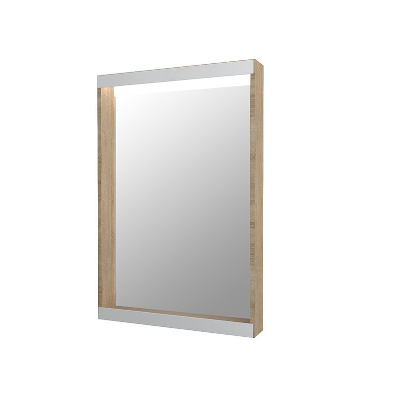 Изображение товара Зеркало 1Marka New Aris с подсветкой 60 см бежевое подвесное